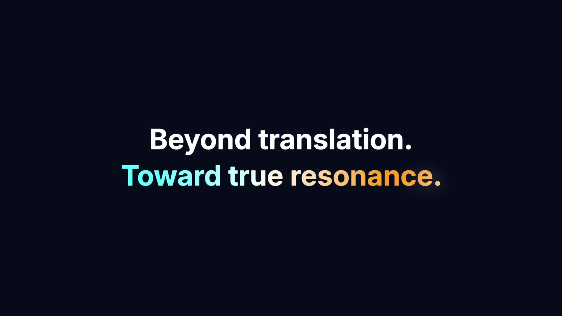Overtone — Real-time voice translation for true dialogue.